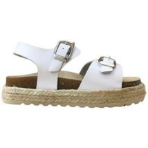 Sandales compensées Coqueflex 15183 Blanc