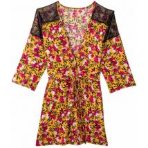Chemises de nuit Pomm'poire Kimono jaune Shaker