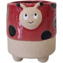 Vases, caches pots d'intérieur Faye Petit cache pot coccinelle en céramique 8.5 cm