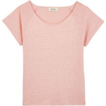 T-shirt Maison Lemahieu T-shirt col rond femme lin