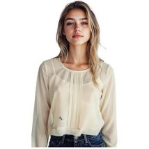Blouses Kebello Top léger F, Ecru
