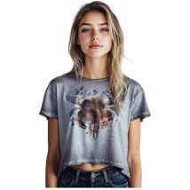 T-shirt Kebello T-shirt F, Gris