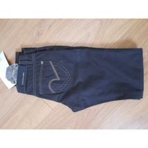 Jeans Black De La Rosa Jean aspect huilé