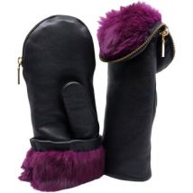 Gants Aristide Moufles Cuir Fourrées