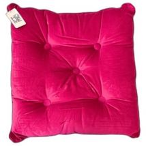 Galettes de chaise Promo Linge Coussin Décoratif En Velours