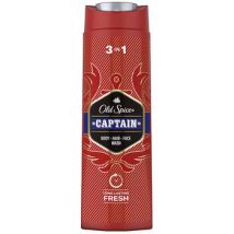 Produits bains Old Spice Gel Douche 3 En 1 Captain