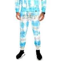 Jogging Avenue George V GEORGE V - Pantalon de jogging tie and dye - bleu ciel