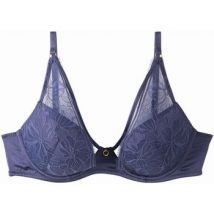 Rembourrés Pomm'poire Soutien-gorge ampliforme coque moulée bleu Diabolique