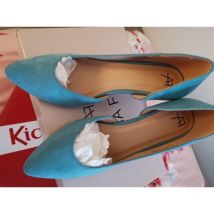 Ballerines Anna F. Escarpins en parfait état portée une dois