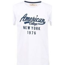 T-shirt enfant American College TEE-SHIRT JUNIOR - WHITE - 10 ans