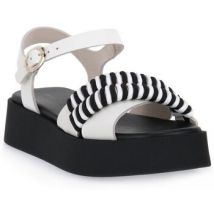 Sandales Frau London Nero Bianco