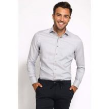 Chemise Suitable Chemise Twill Impression Beige