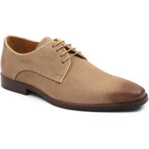 Bottes plates Melik Chaussure Derby Canad Beige