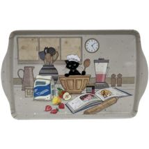 Vides poches Kiub Plateau rectangulaire chaton patissier 38 cm