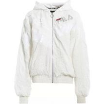 Blouson Fila bomber blanc à sequins