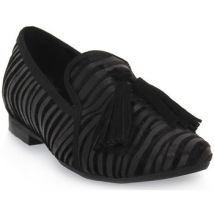 Mocassins S.piero BLACK FLAT ROUNDED