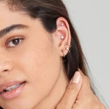 Boucles oreilles Ania Haie Boucle d'oreille individuelle Sparkle Flow er