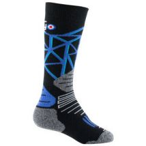 Chaussettes enfant Thyo Mi-bas ski Junior Tech 2 en laine et acrylique