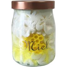 Bougies, diffuseurs Provence Chic Bougie parfumée jarre Mousse au miel - Fait main