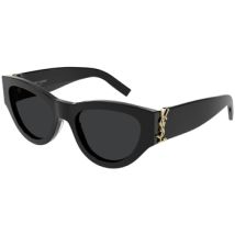 Lunettes de soleil Saint Laurent SL M94 Lunettes de soleil, Noir/Gris, 53 mm