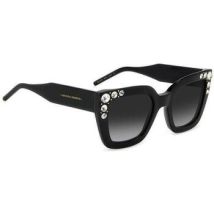 Lunettes de soleil Carolina Herrera HER 0130/S Lunettes de soleil, Noir/Gris, 52 mm
