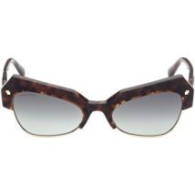 Lunettes de soleil Dsquared DQ0367 Dalia Occhiali da sole, Havana/Vert, 52 mm