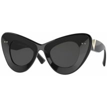Lunettes de soleil Valentino Bags VA4090 Occhiali da sole, Noir/Fumée, 46 mm