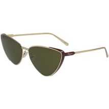 Lunettes de soleil Ferragamo SF206S 41101 Lunettes de soleil, Or/Vert, 63 mm