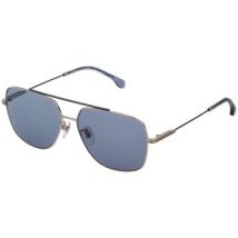 Lunettes de soleil Lozza SL2337M MILANO 2 Lunettes de soleil, Argent/Bleu, 58 mm