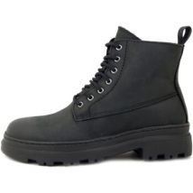 Boots Luxury Homme Chaussures, Bottine en Cuir, Lacets - VICTOR51