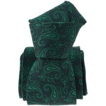 Cravates et accessoires Segni Et Disegni Cravate soie Paisley Indien