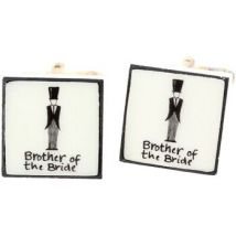 Boutons de manchettes Sonia Spencer Boutons de manchette mariage Blanc