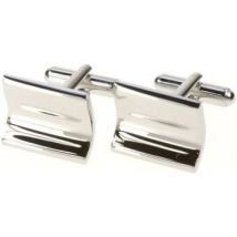 Boutons de manchettes Simon Carter Boutons de manchette Gris argent