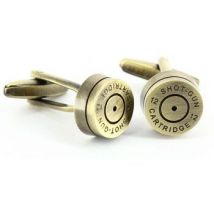 Boutons de manchettes Tony & Paul Boutons de manchette douille cartridge Jaune laiton