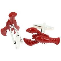 Boutons de manchettes Tony & Paul Boutons de manchette Homard Rouge