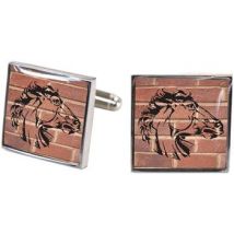 Boutons de manchettes Tyler & Tyler Boutons de manchette Marron