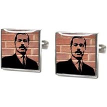 Boutons de manchettes Tyler & Tyler Boutons de manchette The vanisher Marron