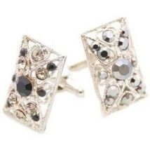 Boutons de manchettes Shefaly Boutons de manchette appolon Noir