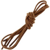 Lacets Les Lacets Français Lacets ronds et fins - Marron - 150cm