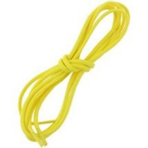 Lacets Les Lacets Français Lacets ronds et épais - Jaune - 75cm