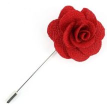 Broches Cravate Avenue Signature Boutonnière rose sauvage