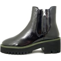 Boots Pregunta Femme Chaussures, Bottine en Cuir Brillant, Zip - 2324001