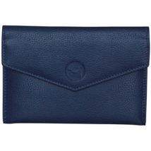 Portefeuille Chapeau-Tendance Pochette cuir Format enveloppe étui Carte RFID