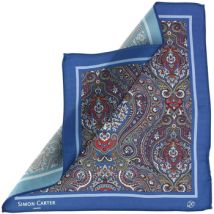 Cravates et accessoires Simon Carter Pochette PAISLEY