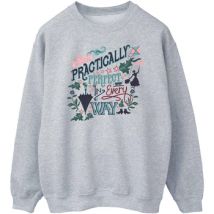 Sweat-shirt Mary Poppins Practically Perfect In Every Way