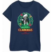 T-shirt National Lampoon´s Christmas Va Greyscale Clarkmas