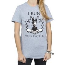 T-shirt Maleficent I Run This Castle