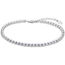Bracelets Lotus Bracelet Silver Style Tennis Argent