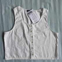 Debardeur Brandy Melville Haut blanc