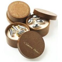 Boutons de manchettes Christopher Simpson Boutons de manchette Gris